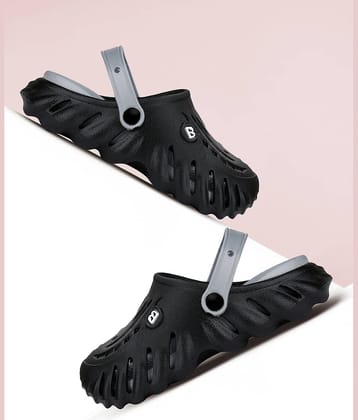 Bersache - Black Men's Clogs