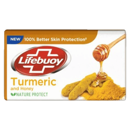 Lifebuoy Bathing Soap Turmeric And Honey 100% Better Skin Protection 125g
