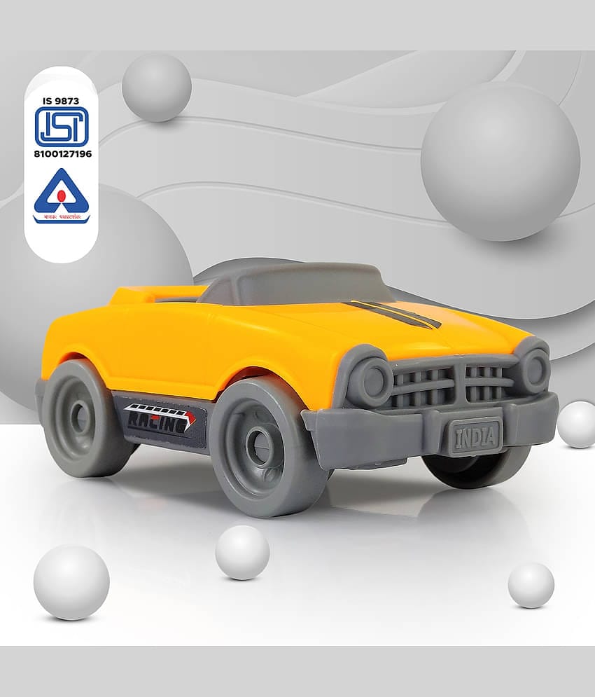 NHR Dinky Push Car Toy for Kids, Car for Kids, Toy Car, Toy for Kids, Push Car, Pull Car, Manual Pull Car Toy, Dinky Car-White