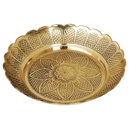 Brass Tortoise Plate No. 5.5 (ZMAS186 J)