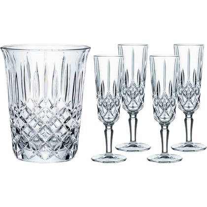 Nachtmann Noblesse Celebration Whiskey Glass Set Of 5