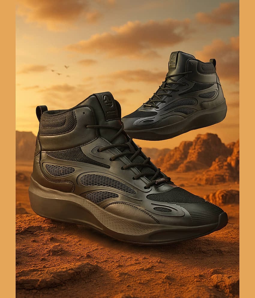 OFF LIMITS GLADIATOR EXP B&T Black Basketball Shoes