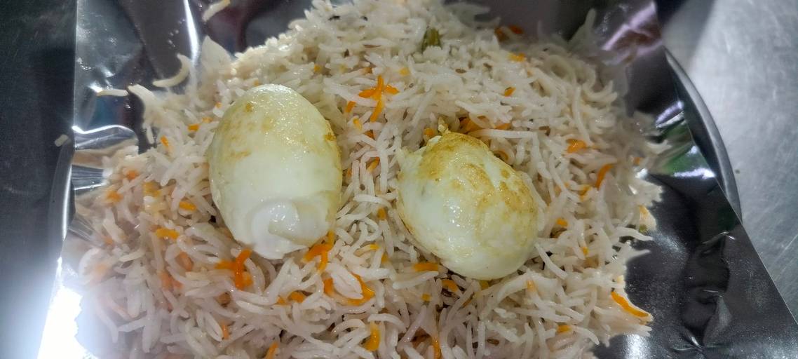 Normal Egg Biryani