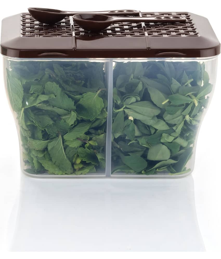 FIT4CHEF Fridge Container PET Brown Multi-Purpose Container ( Set of 1 )