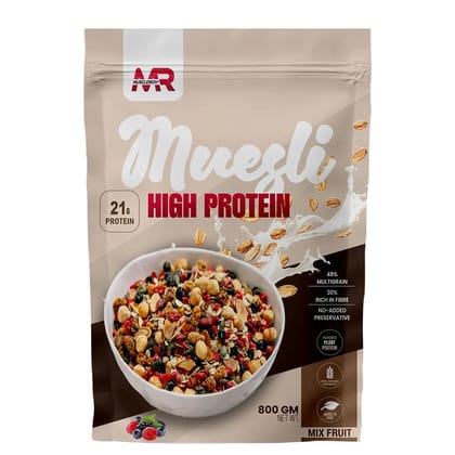 MuscleRich Muesli High Protein (Mix Fruit) 800gm
