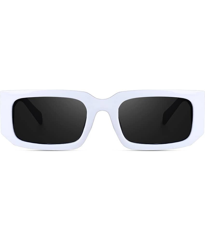 Creature Black Oversized Sunglasses ( Pack of 1 )