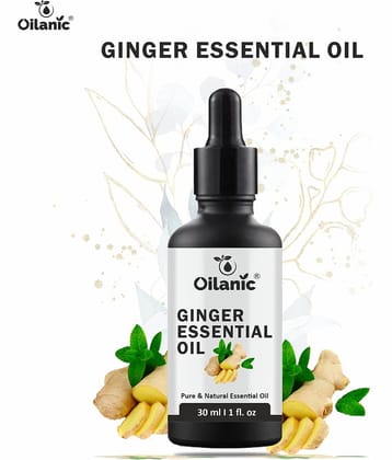 Oilanic Anti-Cellulite Ginger Oil To Reduce Body Fat Naturally Shaping & Firming Oil 30 mL