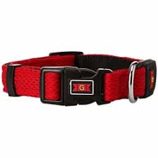 Glenand Mesh Collar Large Red DCA102