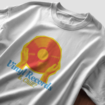 Vinyl & Chill-White / XS