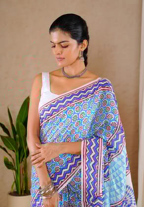 Jaipur Hand Block Print Sarees