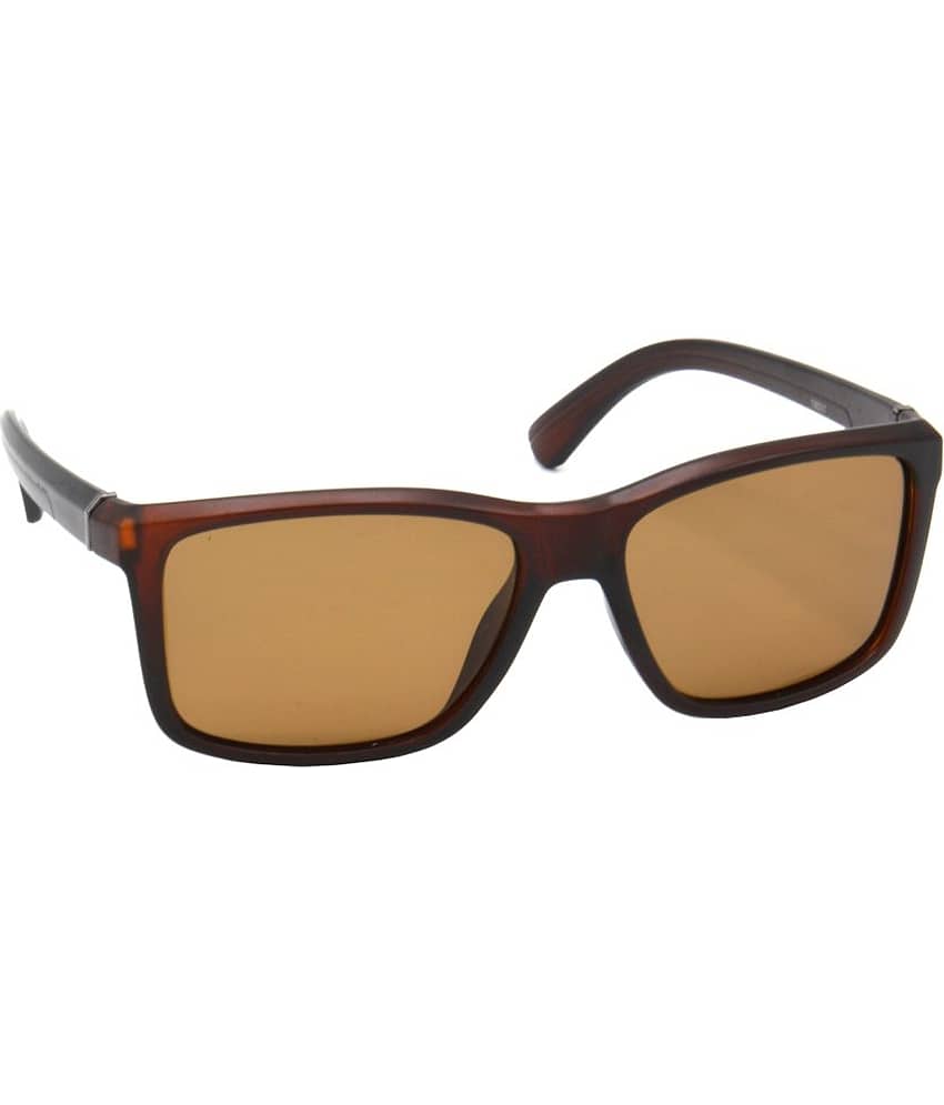 RED LEAF Copper Rectangular Sunglasses ( Pack of 1 )