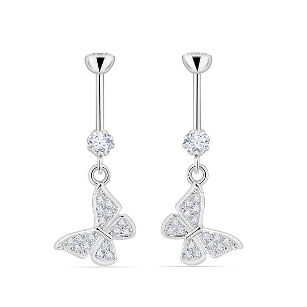 DROP CZ BUTTERFLY HANGING