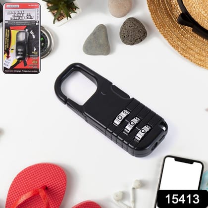 Suitcase Locks, Travel Luggage Locks, 3 Digit Combinations Padlock Mini Zinc Alloy Resettable Code Lock