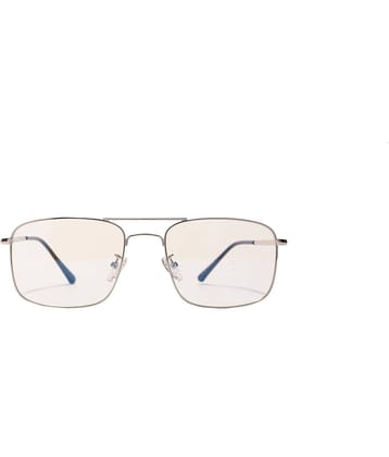 Admire Silver Full Rim Square Computer Glasses ( Pack of 1 )