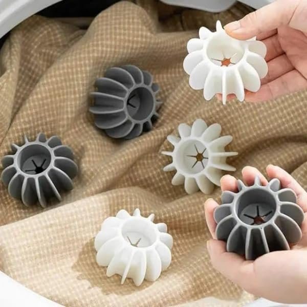 SILICONE STAIN REMOVER LAUNDRY BALLS