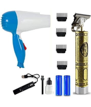 RTB Dryer + Cell + T99 Gold Cordless Beard Trimmer With 45 minutes Runtime