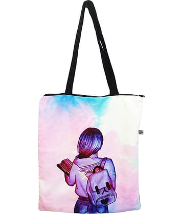 Jellify Shoulder Bag Canvas Set of 1 ( Multicolor )