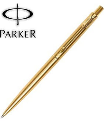 Parker Jotter London Gold Ball Pen With Flow 2 Refill Extra Ball Pen (Blue)