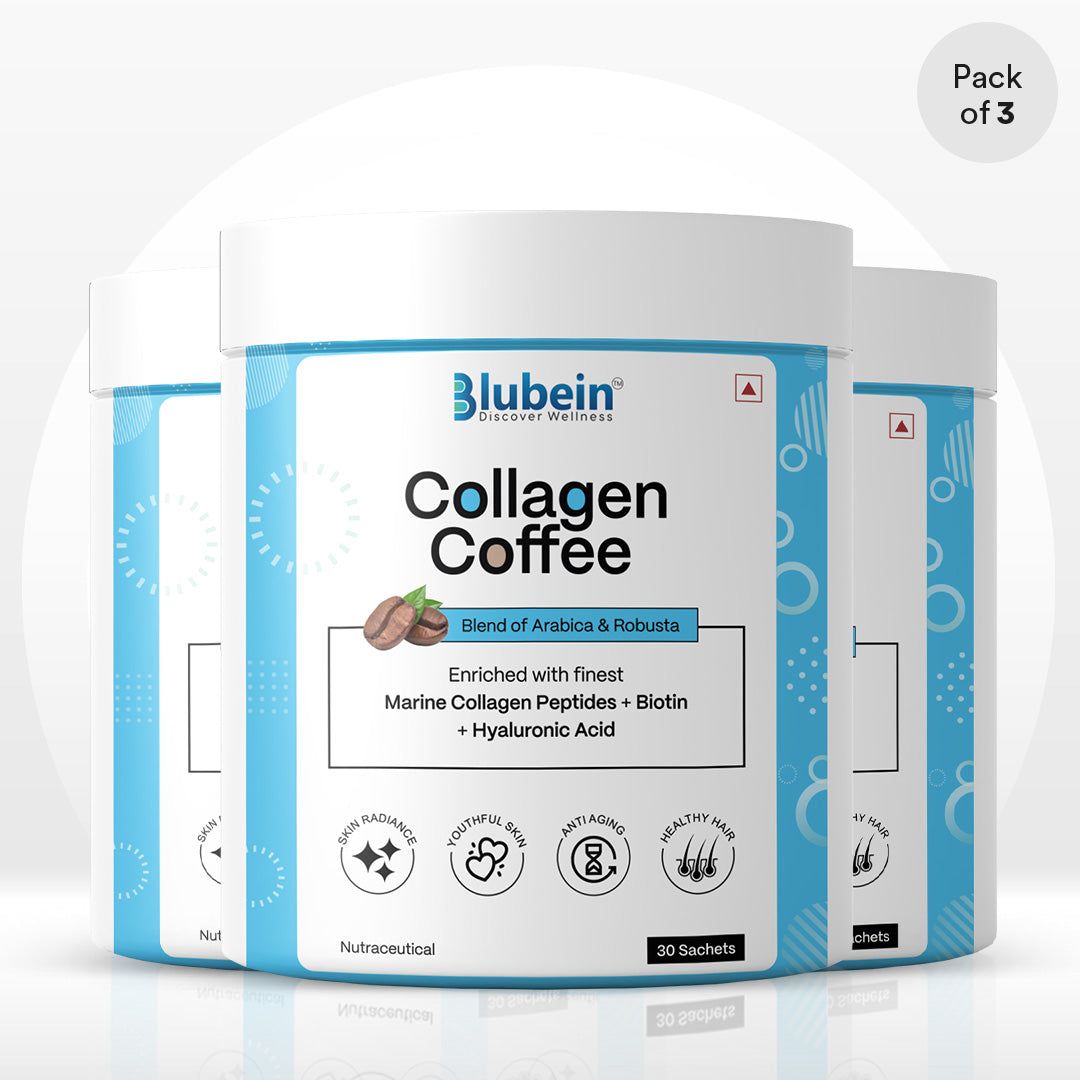 Collagen Coffee for Radiant Skin-Pack of 3 at ₹𝟏𝟔𝟗𝟖