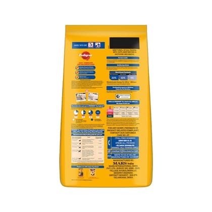 Pedigree Chicken & Vegetables Adult Dry Dog Food 15kg Pedigree Chicken & Vegetables Adult Dry Dog Food 15kg