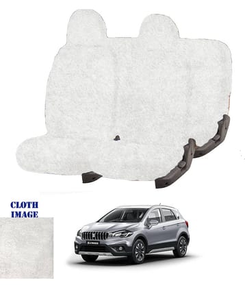Maruti S-Cross White 5 Seater Car Seat Cover