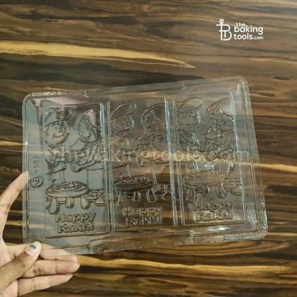 Plastic Chocolate Mould - 017 | PVC Chocolate Mould