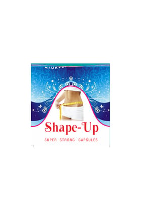 Shane I Shape-Up I Herbal Medicine for Male & Female I Ayurvedic Slimmer I Super Strong I 10 Capsules