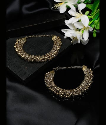 YOUBELLA Gold Anklets ( Pack of 1 )
