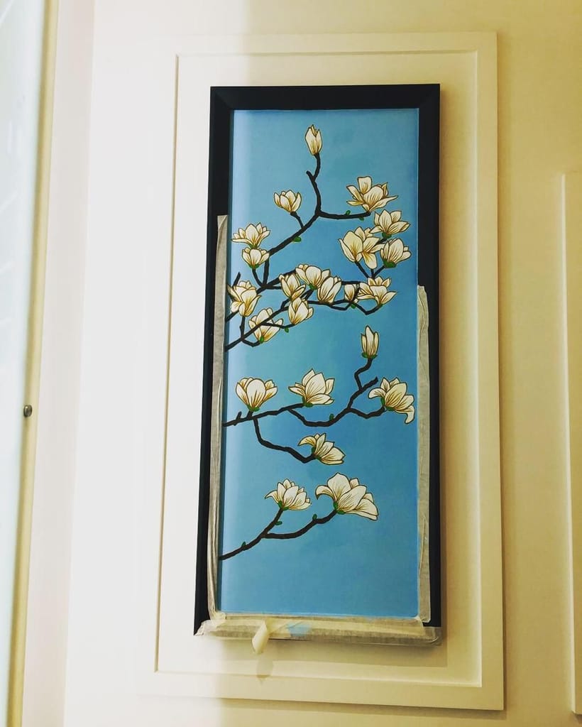 Super Tech Residence Mural Panel 5 - Flowers | Buy online on ZillyBuy