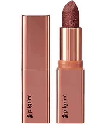 Pilgrim Pilgrim Glitter Lipstick Royal Noor-05 Make Up,For All Skin Type,4.2G (pack Of 1)