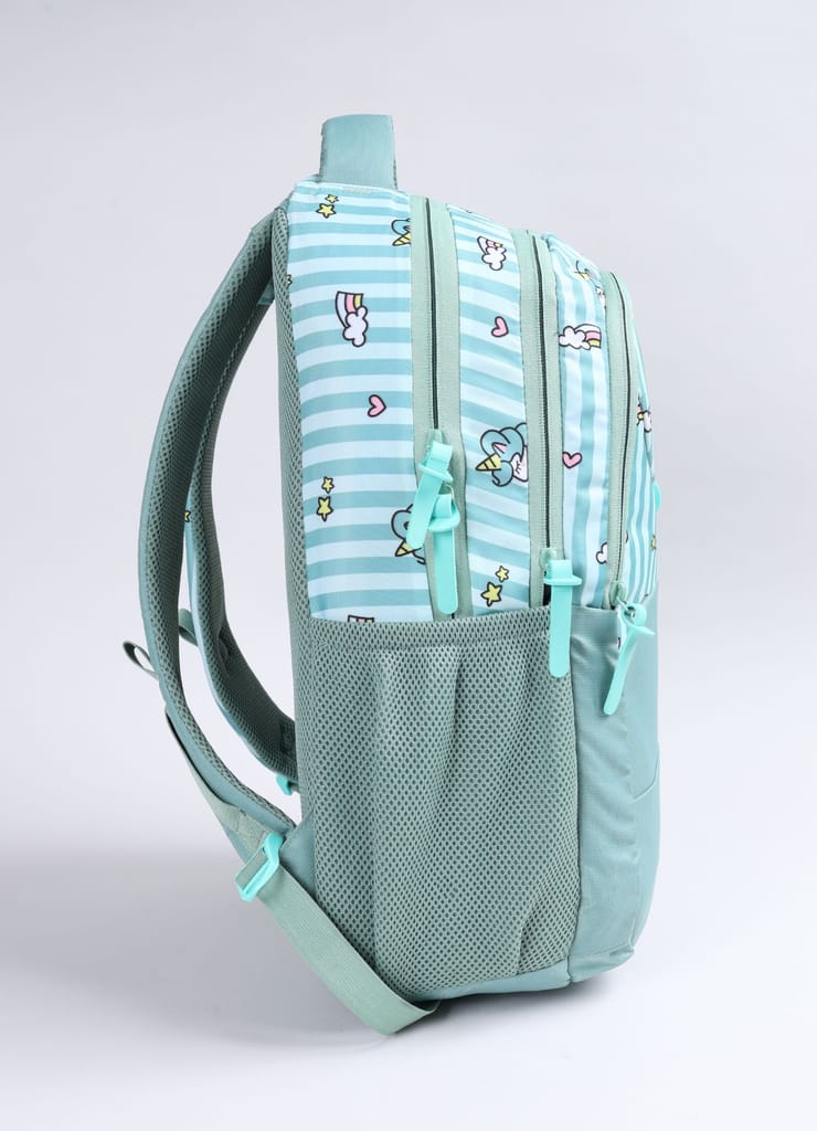 PB Pearlbags Polyester Water Resistant Casual Backpack With Laptop Sleeve For School,college & Office For Boys and Girls,Men & Women