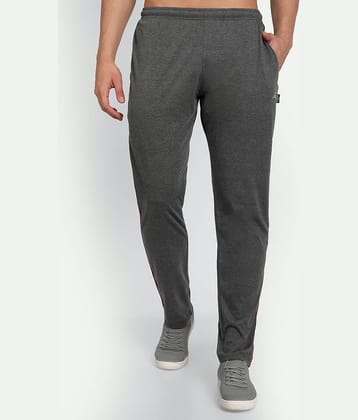 Zeffit - Black Cotton Blend Men's Trackpants ( Pack of 1 )