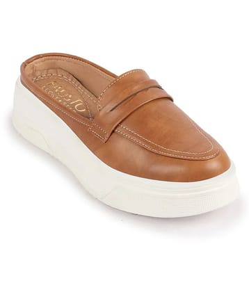 Fausto - Camel Womens Slip On - None
