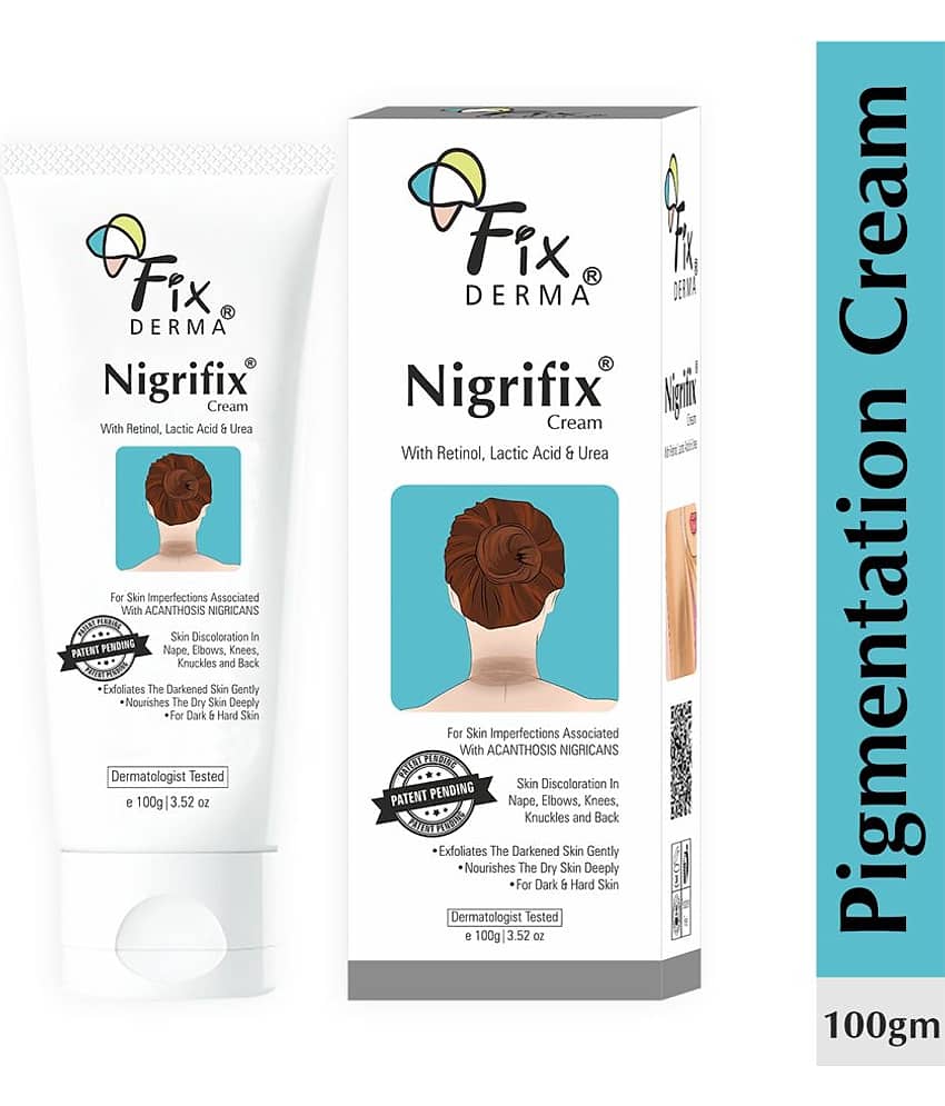 Fixderma Nigrifix Cream For Dark Neck, Ankles, Knuckles, Elbows,Underarm Whitening 100g, (Pack of 1)