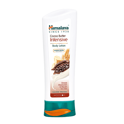 Himalaya Intensive Body Lotion - Repairs Dry Skin, Cocoa Butter & Wheat Germ, Hydra-Nutri Balance, 200 Ml
