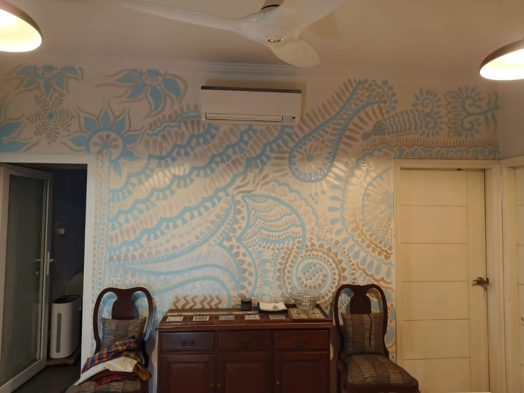 “That subtle charm of Delhi”, Delhi - Paint and Wallpapers | Buy online on ZillyBuy