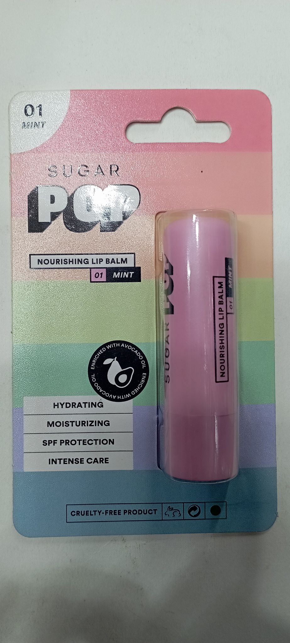 Sugar pop Nourishing lip balm 01 mint 5g