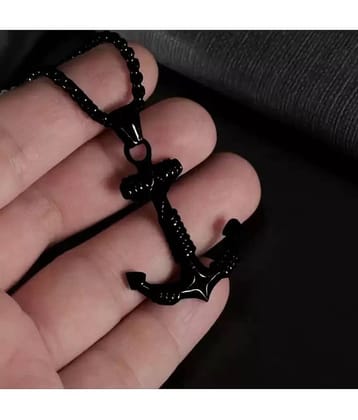Thrillz Black Pendant set ( Pack of 1 )