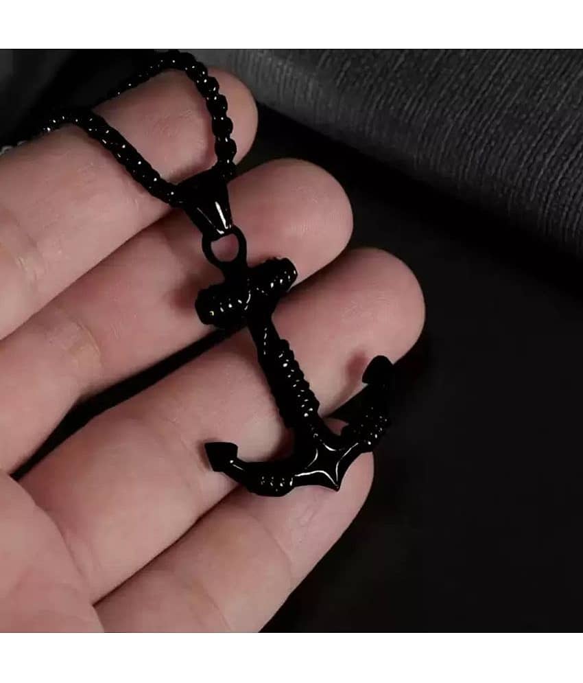Thrillz Black Pendant set ( Pack of 1 )