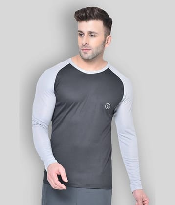 Chkokko - Polyester Regular Fit Silver Men's Sports T-Shirt ( Pack of 1 )