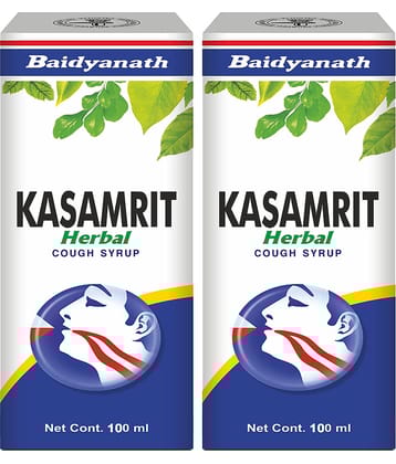 Baidyanath Kasamrit Syrup - (100Ml+100Ml) Pack of 2