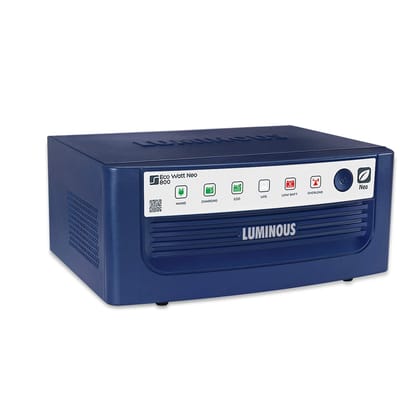 Luminous UPS Square Wave Eco Watt Neo 800 Inverter for Home, Office, and Shops