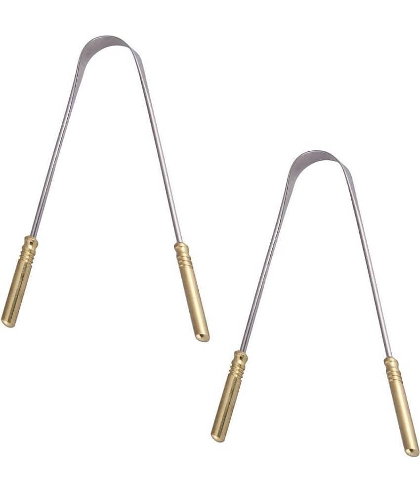 Gubb G+ Tongue Cleaner Tongue Cleaning Scraper Grey 2 Pcs Pack of 2