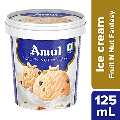 AMUL CUPS AMERICAN NUTS 125ML