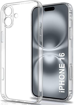 PLUGTECH TPU Ultra Hybrid Clear Camera Protection Back Cover Case for iPhone 16