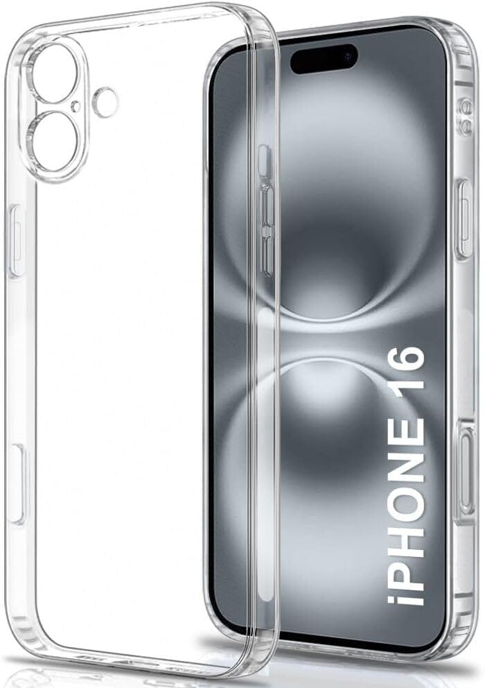 PLUGTECH TPU Ultra Hybrid Clear Camera Protection Back Cover Case for iPhone 16