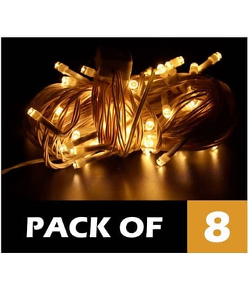 Mprow 11Mtr Still Led Ladi Diwali String Lights Off White