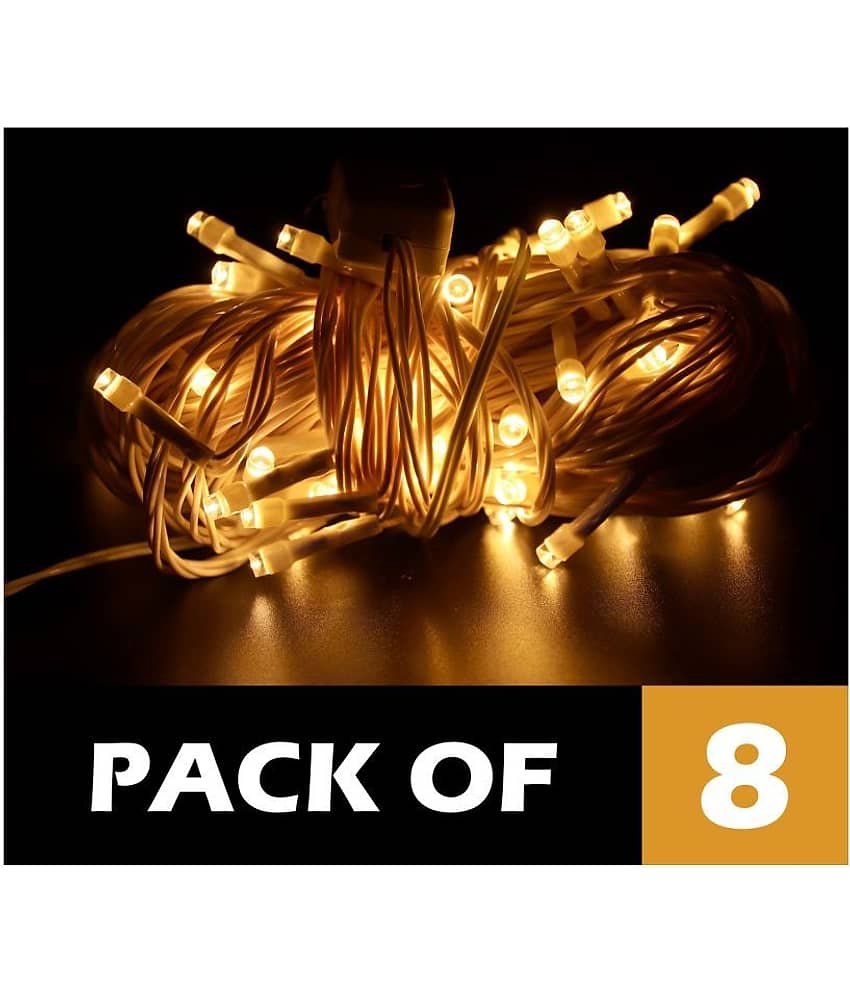 Mprow 11Mtr Still Led Ladi Diwali String Lights Off White
