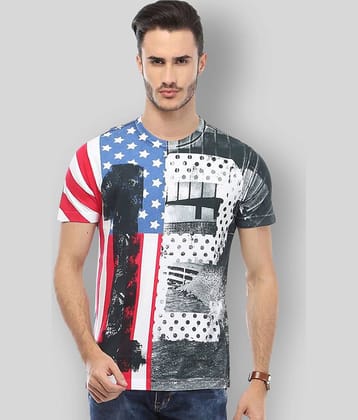 Huetrap Pack of 1 Cotton Regular Fit Men's T-Shirt ( Multicolor )