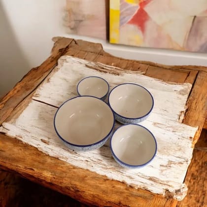 Whimsical Waves Bowl (Set of 4) Whimsical Waves Bowl (Set of 4)